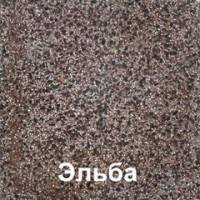 Плита бетонная облицовочная шлифованная "Эльба" красная