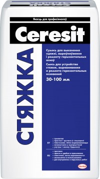 Ceresit стяжка, 25 кг