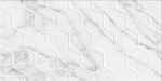Декор Marble Гексо белый